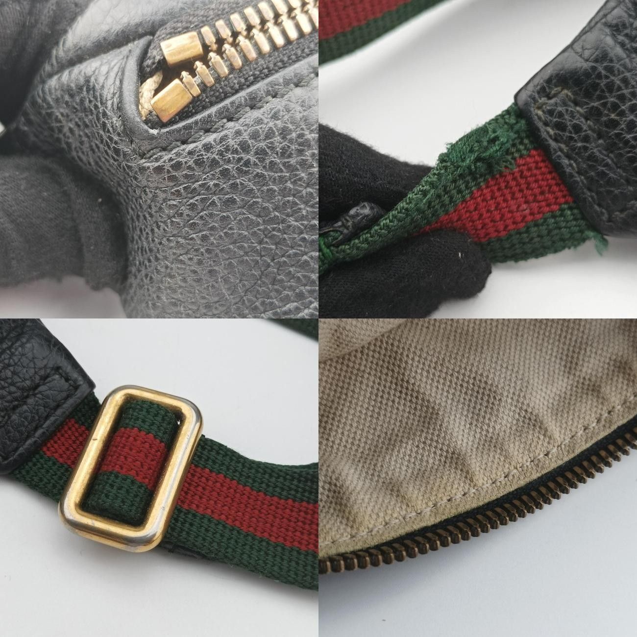 グッチGucciグッチプリントブラックレザー527792D026063072