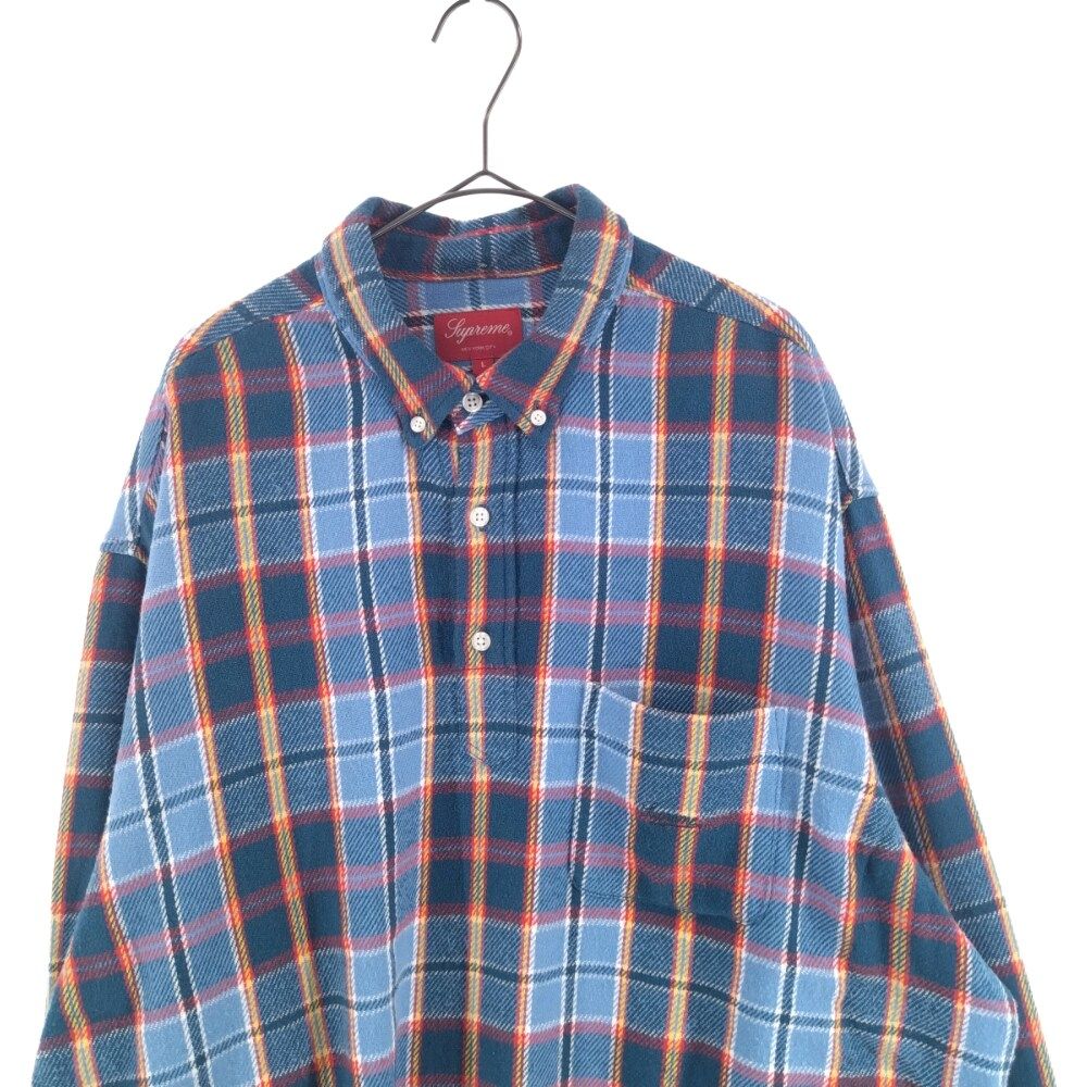 SUPREME (シュプリーム) 23SS Pullover Plaid Flannel Shirt プル