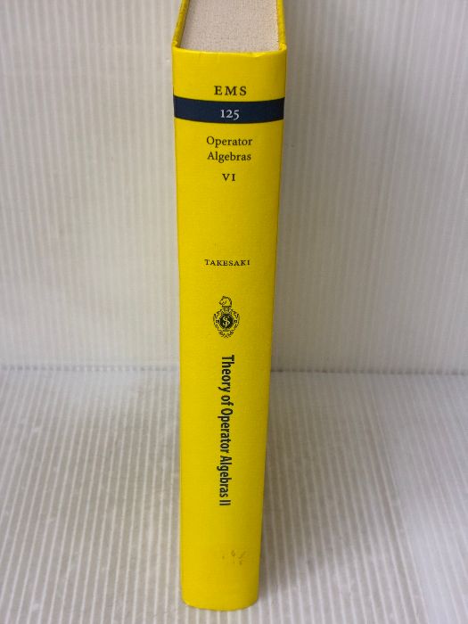 Theory of Operator Algebras II Encyclopaedia Mathematical Sciences 125 Springer Takesaki Masamichi