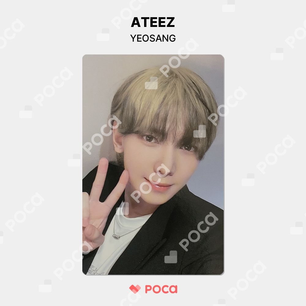 ateez アチズ トレカ fromm frommstore 当選者 ヨサン ateez アチズ トレカ fromm frommstore 当選者 サン