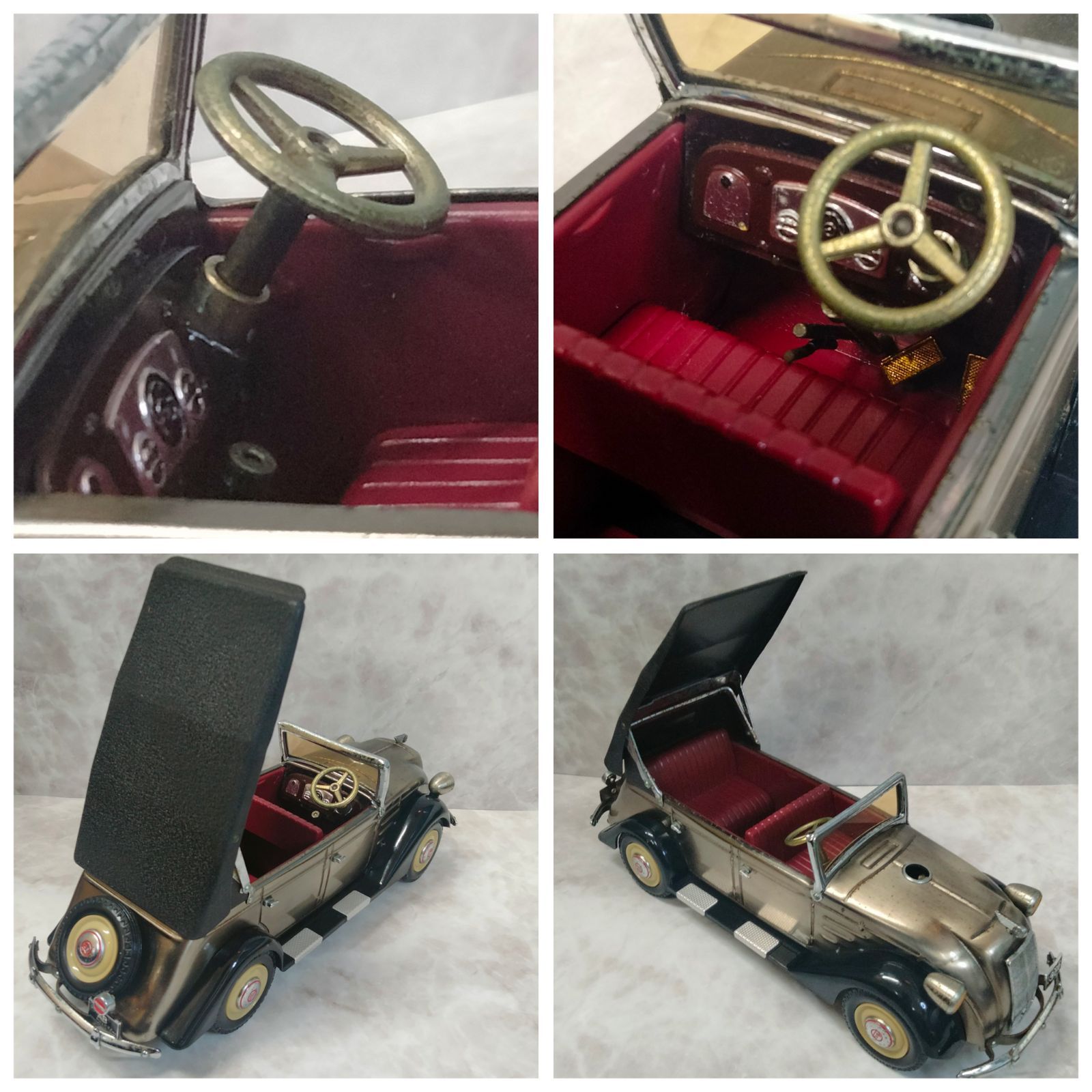 昭和レトロ】トヨタ自動車 50周年記念品 AB型 フェートン 卓上