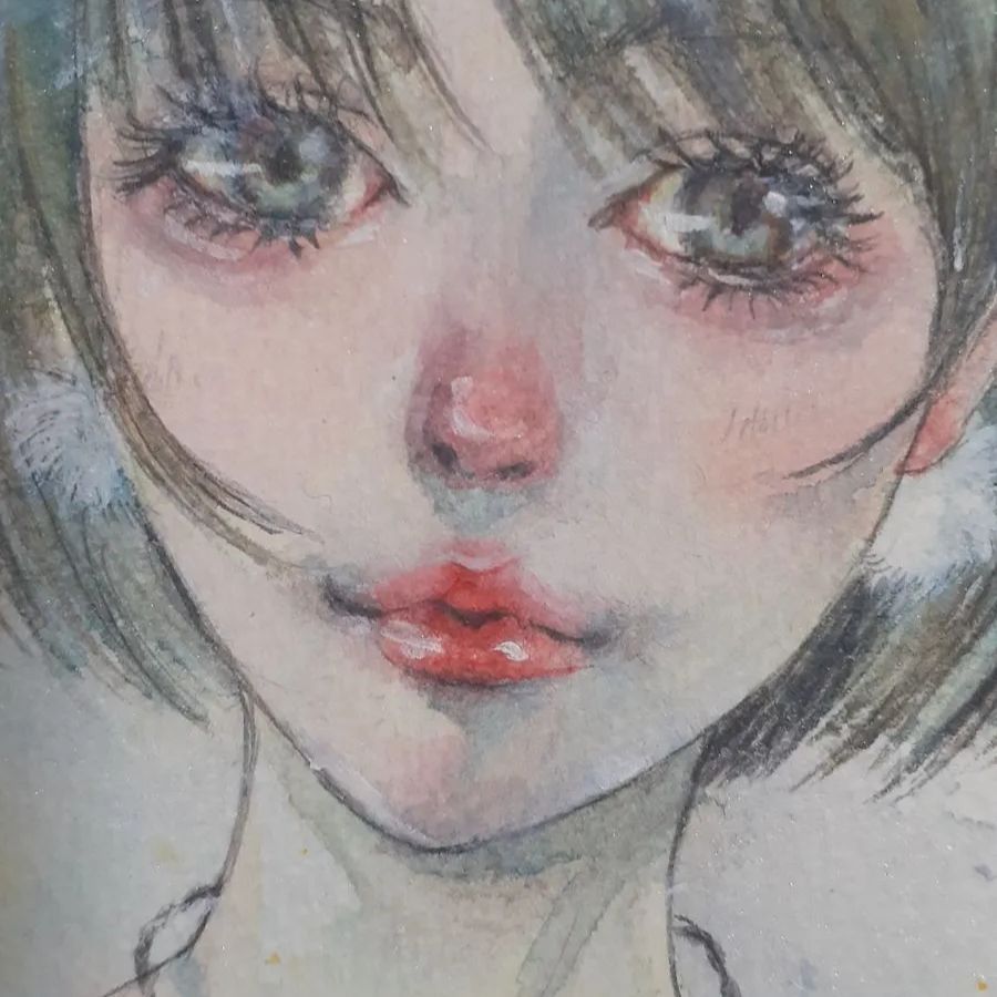 手描きイラスト＊創作水彩原画＊