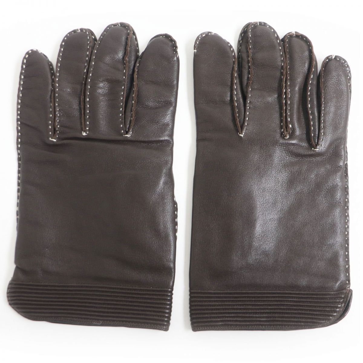 新品未使用 Armani collezioniのグローブ 美品□ARMANI