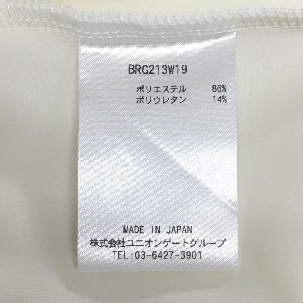 5027【美品】ブリーフィング ハイネック長袖シャツ ストレッチ素材 ホワイト 5027【美品】ブリーフィング ハイネック長袖シャツ ストレッチ