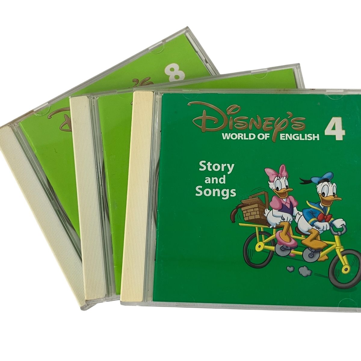 DWE ステップバイステップ ストーリーアンドソングス DVD CD