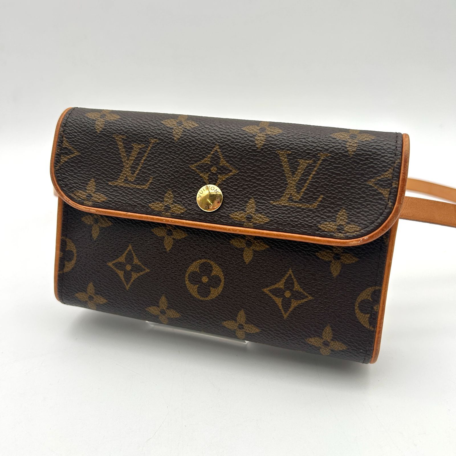 極美品】ルイヴィトン ポシェット フロランティーヌ モノグラム 1523