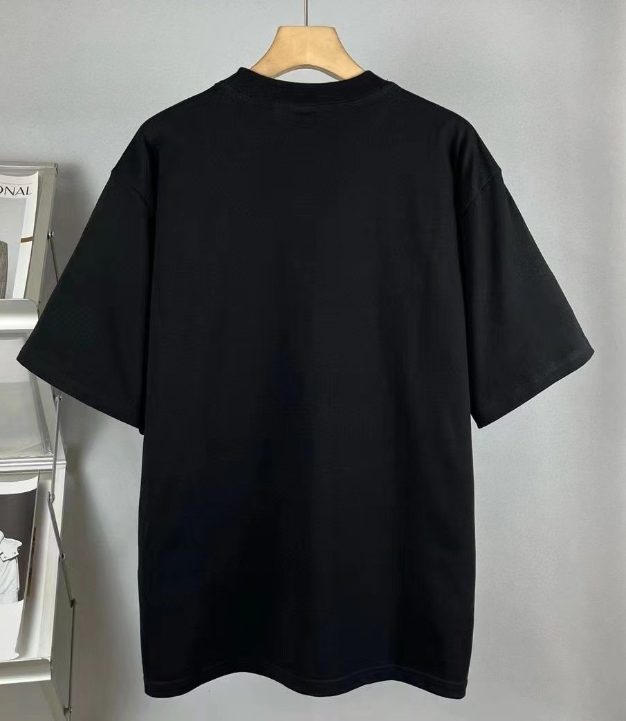 adidas x Balenciaga - Logo Print T-Shirt in Black