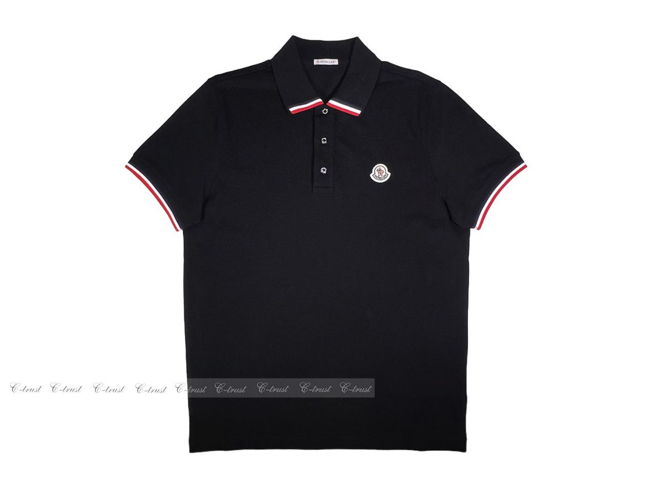 モンクレール ポロシャツ Sサイズ トリコロール ワッペン ブラック 楽天市場】MONCLER モンクレール メンズ ポロシャツ 袖