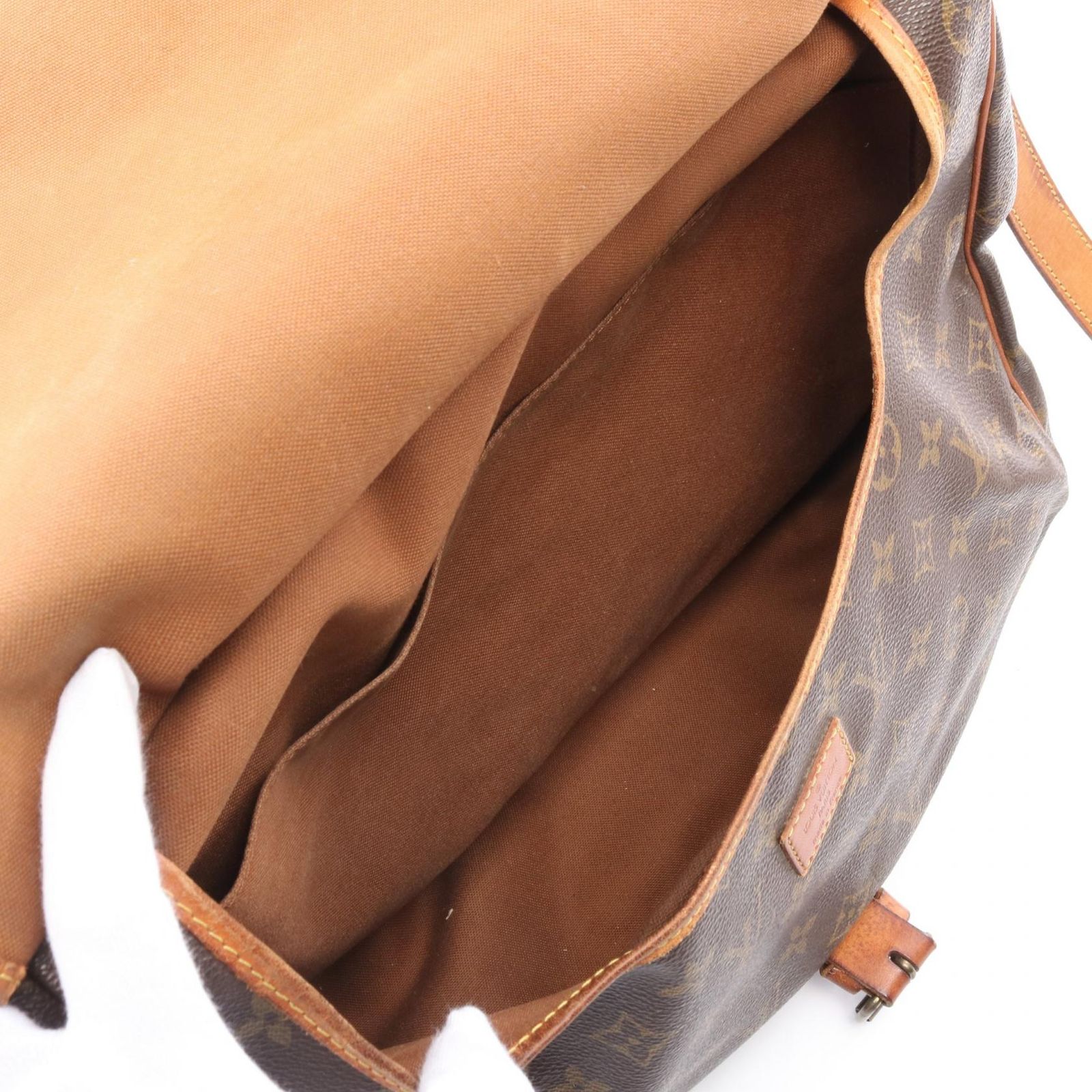 ルイヴィトン モノグラム ソミュール35 ショルダーバッグ ルイヴィトン