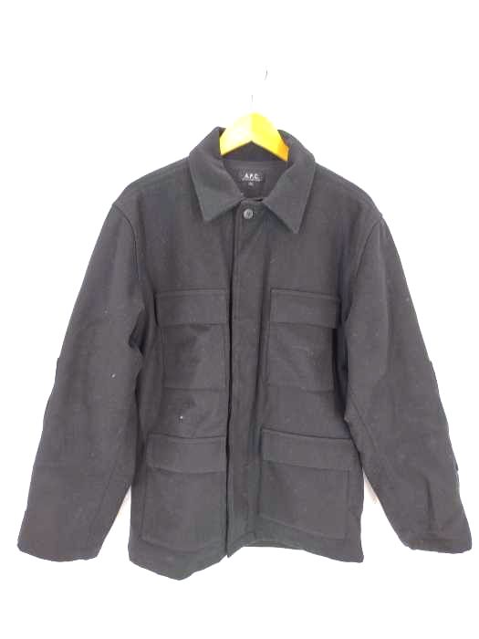 アーペーセー A.P.C. フランス製 ウールサファリジャケット 