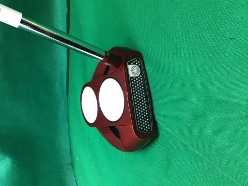 オデッセイ O WORKS RED 2 BALL FANG S 33インチ パター PT スチール フレックスその他 メンズ 男性用 右利き 右用 Cランク ゴルフクラブ