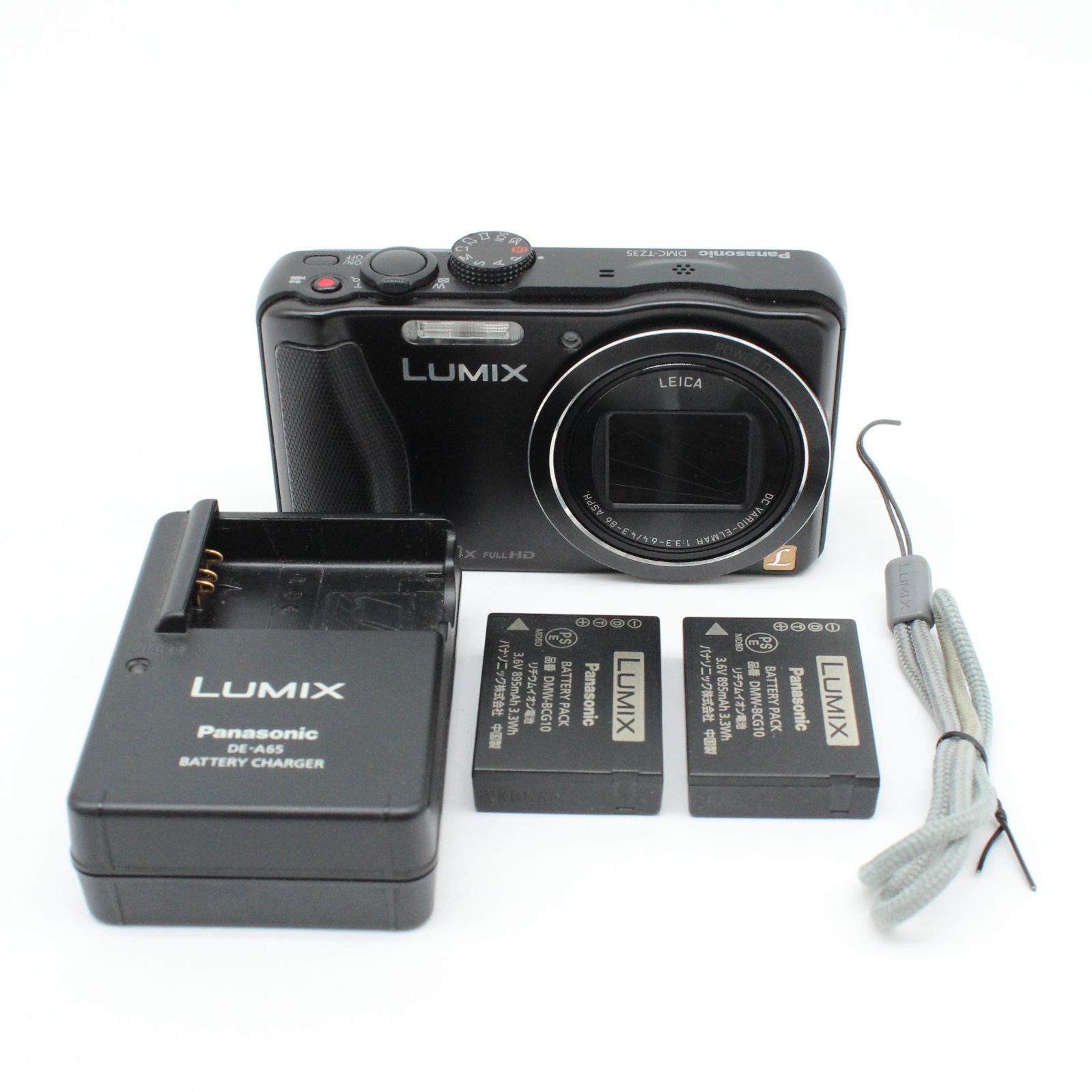 □極上品□ PANASONIC（パナソニック）Lumix TZ35 DMC-TZ35-K☆高倍率 
