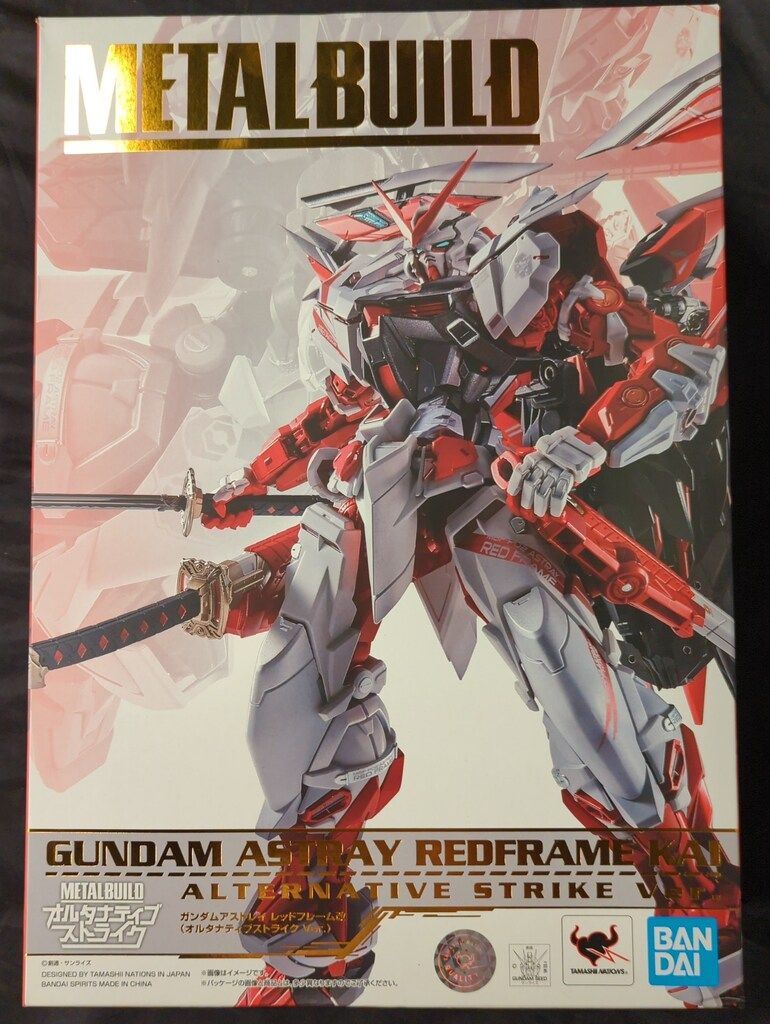 BANDAI SPIRITS METAL BUILD 機動戦士ガンダムSEED ASTRAY ガンダムアストレイ レッドフレーム改(オルタナティブストライク ver.)