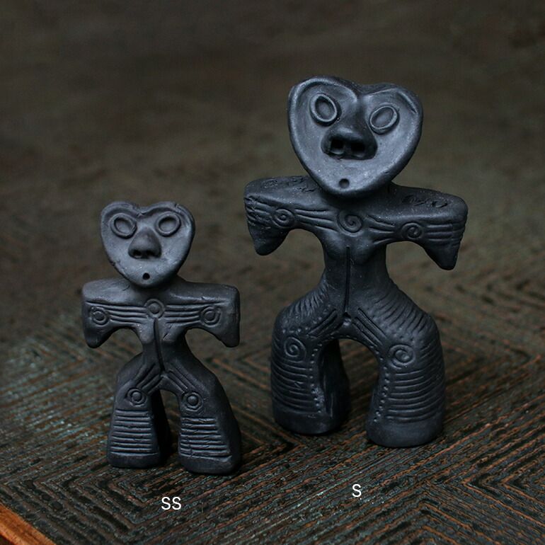 人気SALE，新品】 【新品】ハート型土偶S 縄文 オブジェ レプリカ 土器