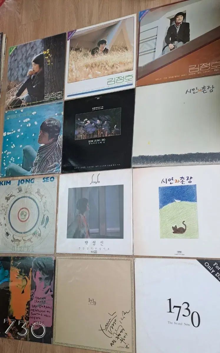 キム ジョンホ パク ソンシン 詩人と 村長 外 LP