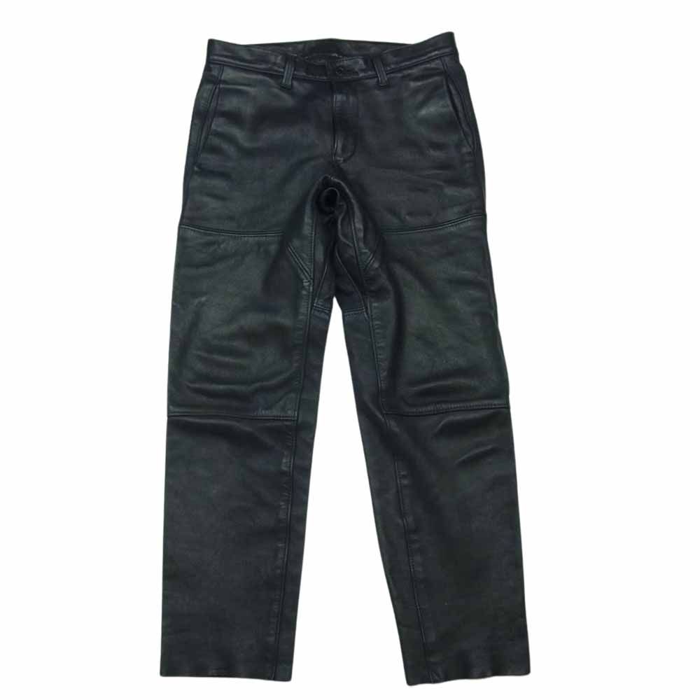 ブルーナボイン　ホースレザーパンツ サイズ1　レザーパンツ ブルーナボイン BRU NA BOINNE ホース レザー パンツ 1【中古