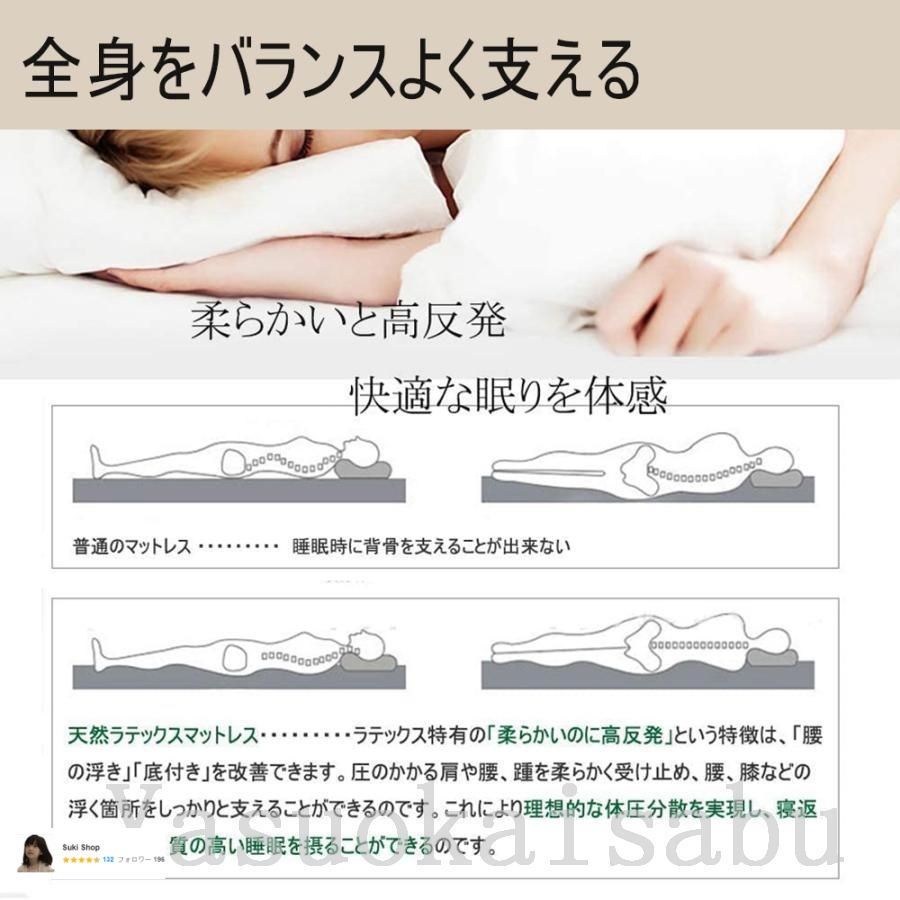 マットレス シングル 高反発 腰痛対策 ソムレスタ シングル 高反発マットレス 折りたたみ 腰痛 体圧分散 3/7cm 安い 天然ラテックス 通気 高密度 一人暮らし マットレストッパー - ソムレスタ｜SOMRESTA公式ショップ