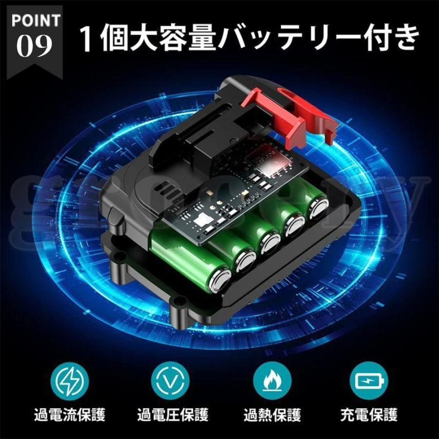 充電式チェーンソー マキタ 18Vバッテリー互換対応 小型チェンソー バッテリー1個付 収納ケース付き ミニチェーンソー 電動チェーンソー 軽量  木工切断 枝切り - メルカリ