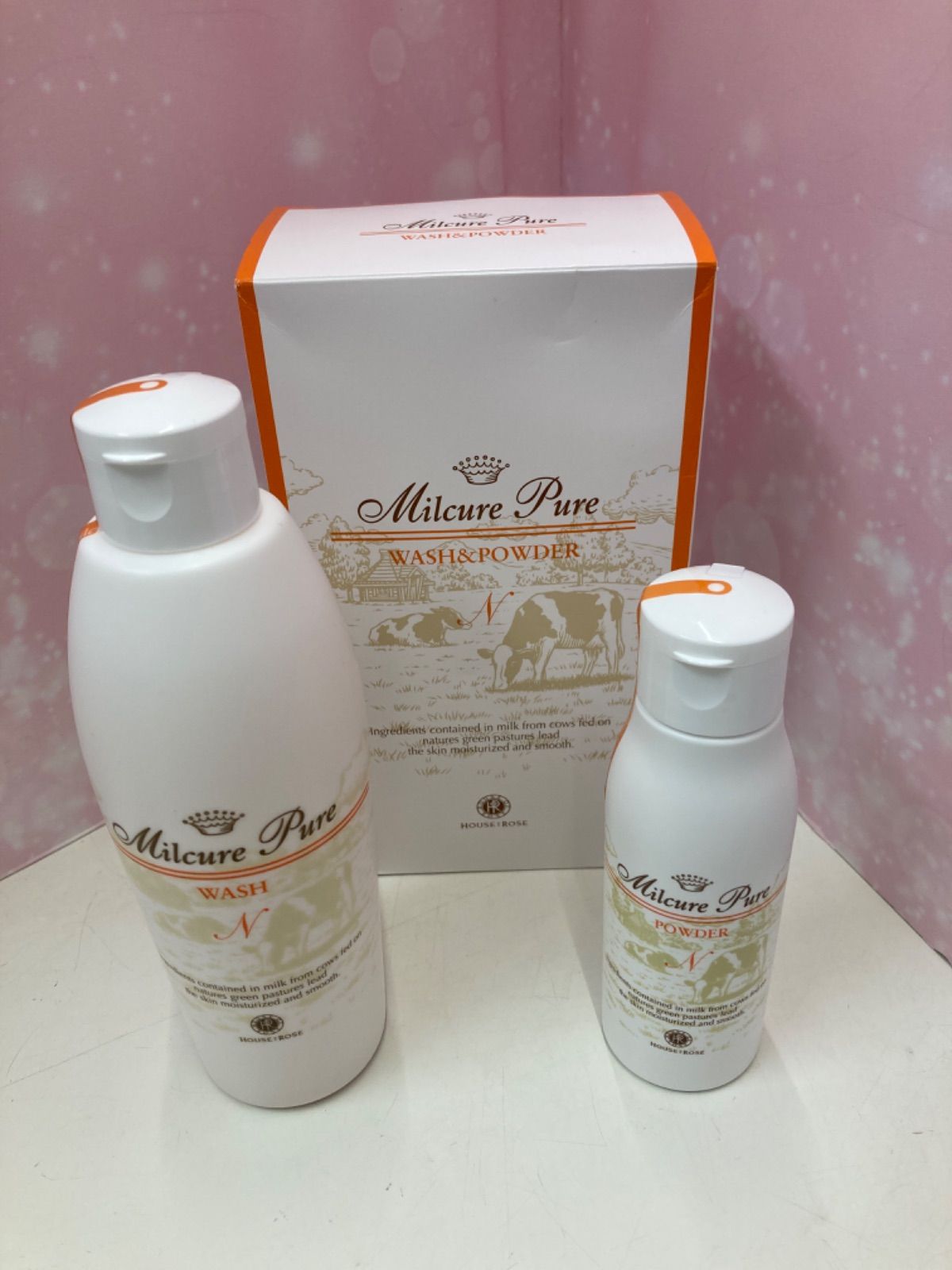【広店】【未使用】Milcure Pure  ミルキュア　ウォッシュ＆パウダー　洗顔料【136-0244】