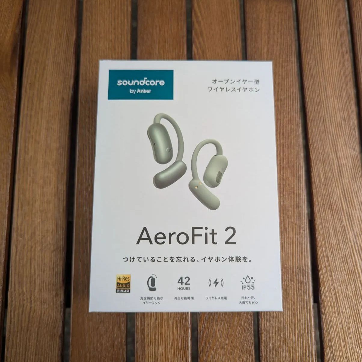 Anker アンカー Soundcore AeroFit 2 A3874N61 [シルバーグリーン