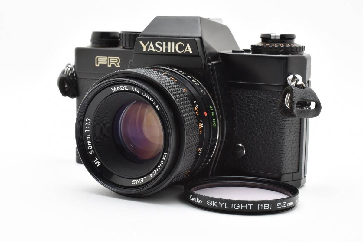 YASHICA ヤシカ FR ボディ ML 50mm F1.7 ブラック 3491W0151 011
