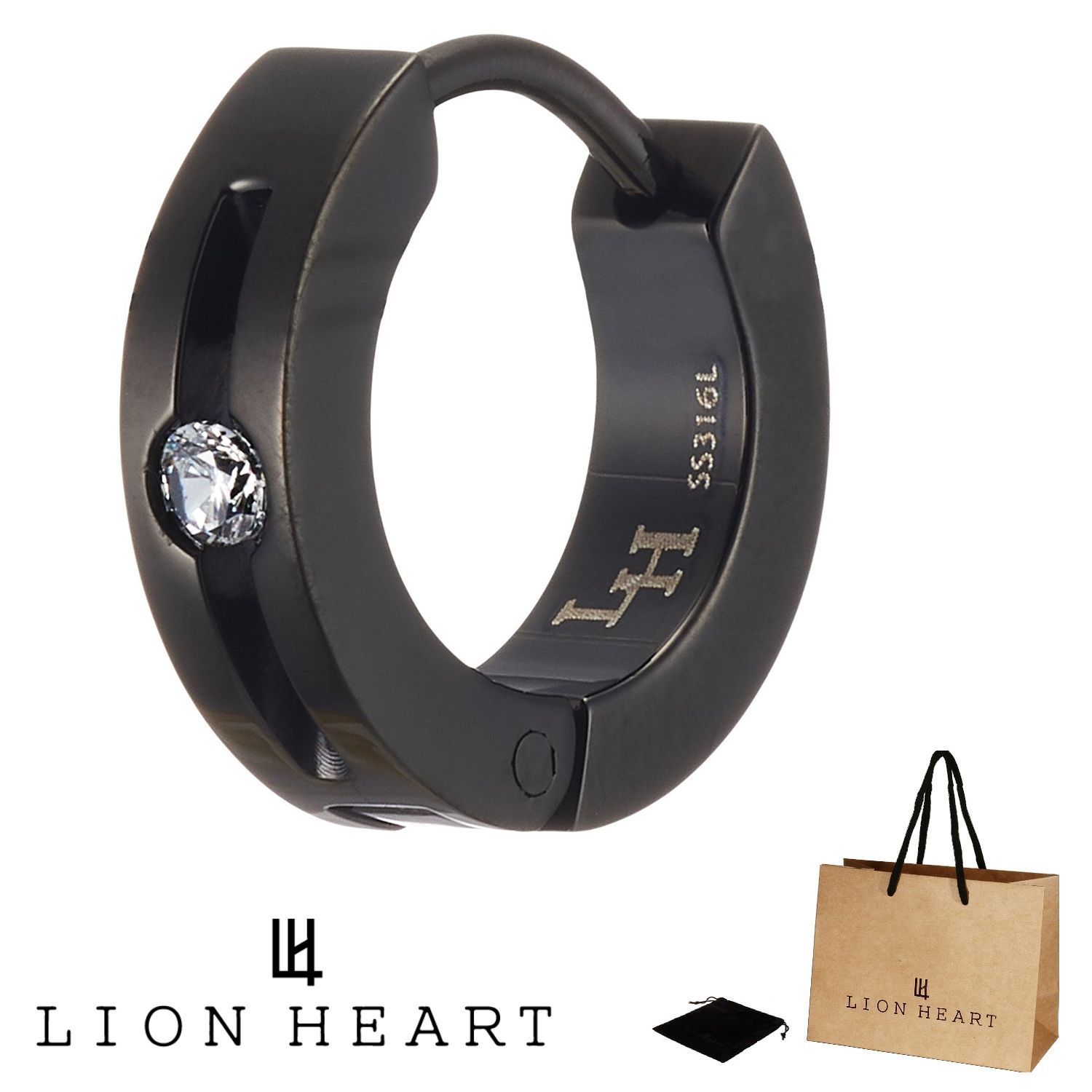 正規品 LION HEART ライオンハート フープ シングル ピアス 片耳用