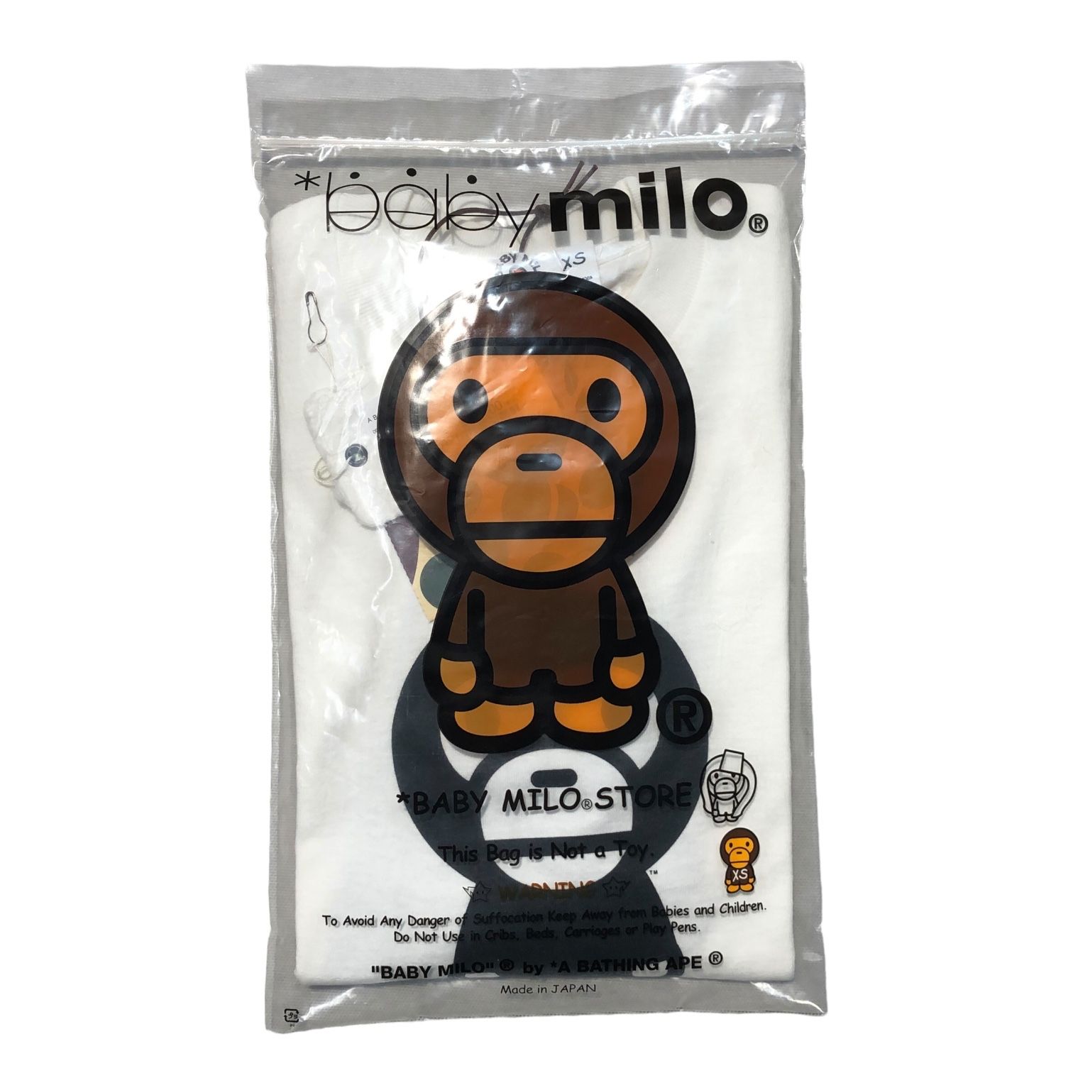 A BATHING APE(アベイシングエイプ) 00's BABY MILO print T