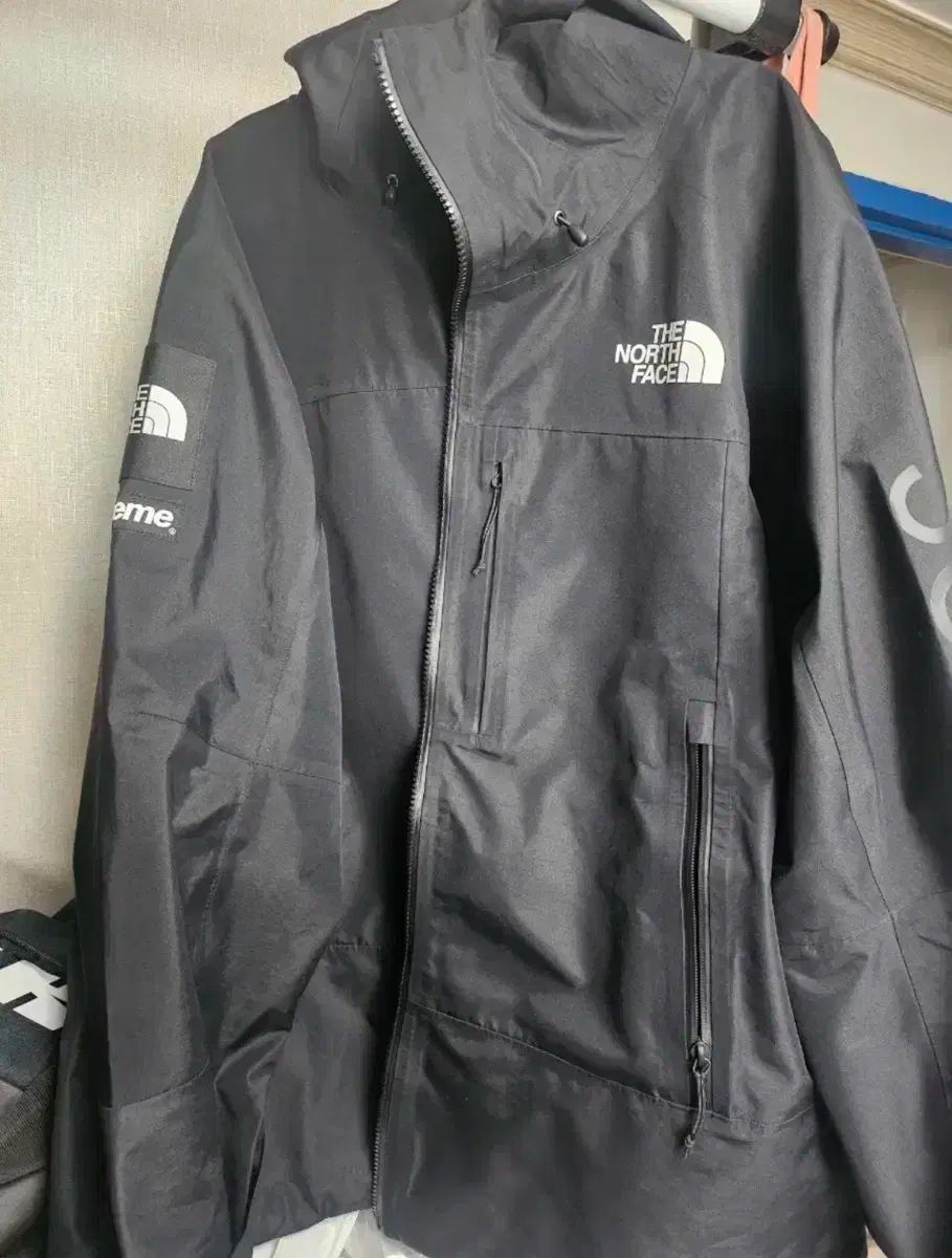 シュプリーム THE NORTH FACE ザノースフェイス スプリット テープ パディング シェル ジャケット L