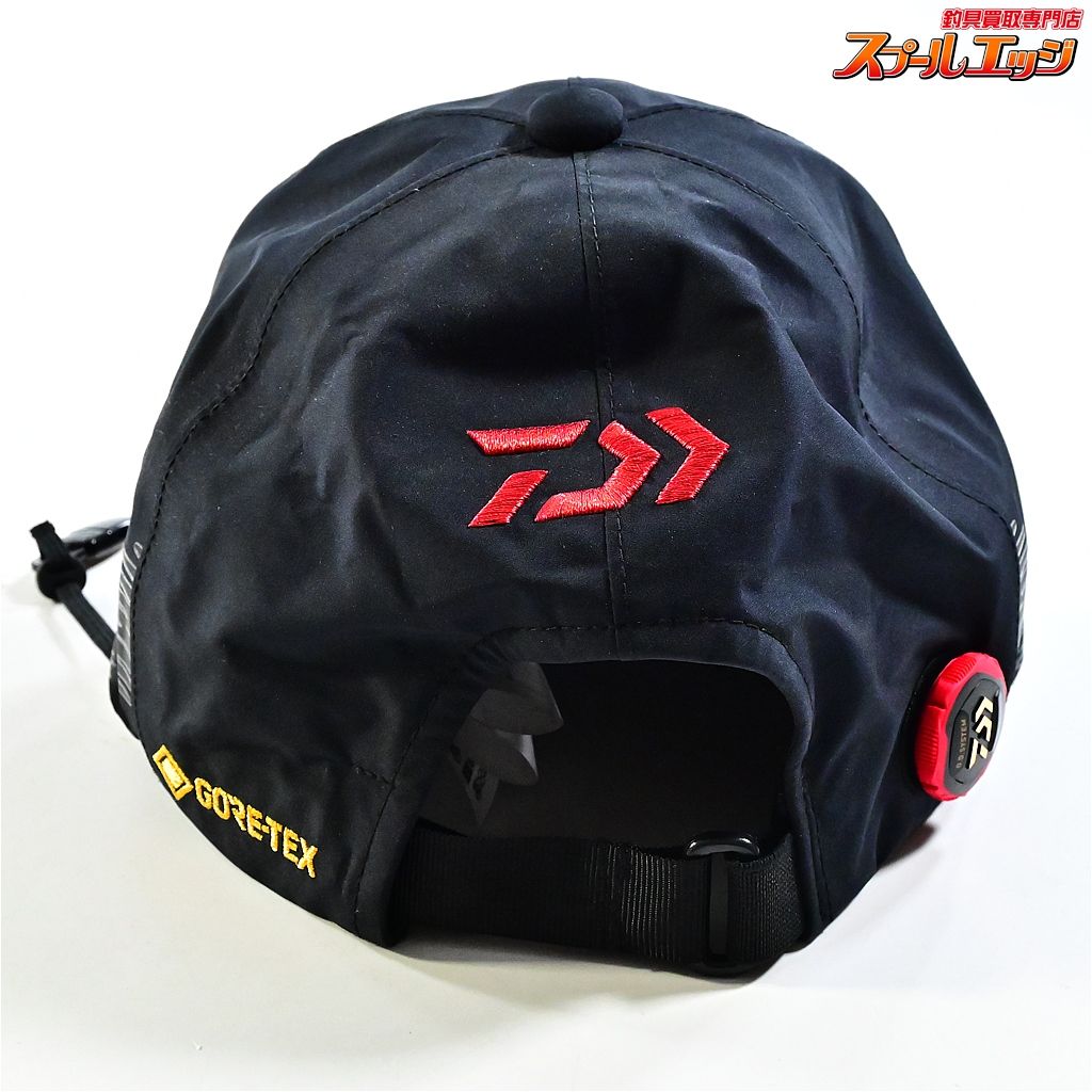 ダイワ ゴアテックス トーナメントキャップ DC 1123 T ブラック サイズフリー フィッシングキャップ 帽子 DAIWA K_060 e 08131