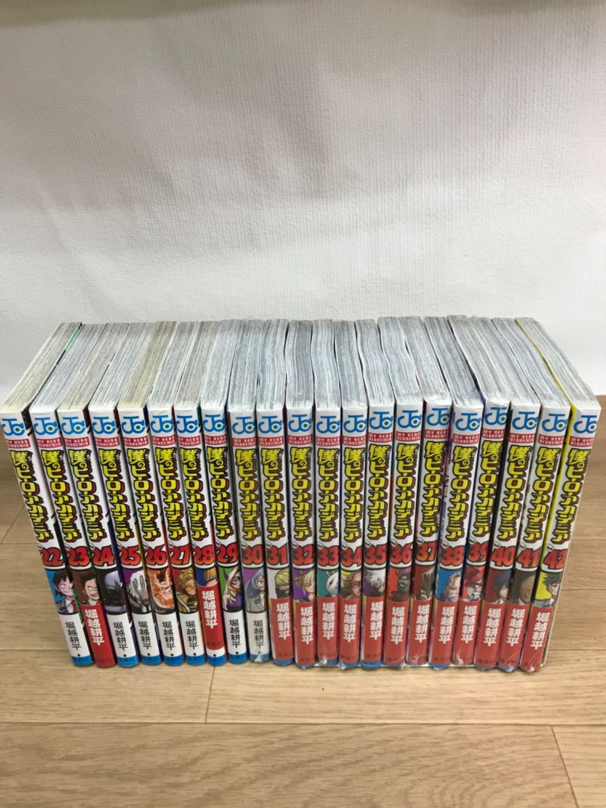☆①【未開封13冊】僕のヒーローアカデミア 1～42巻 全巻コミックセット