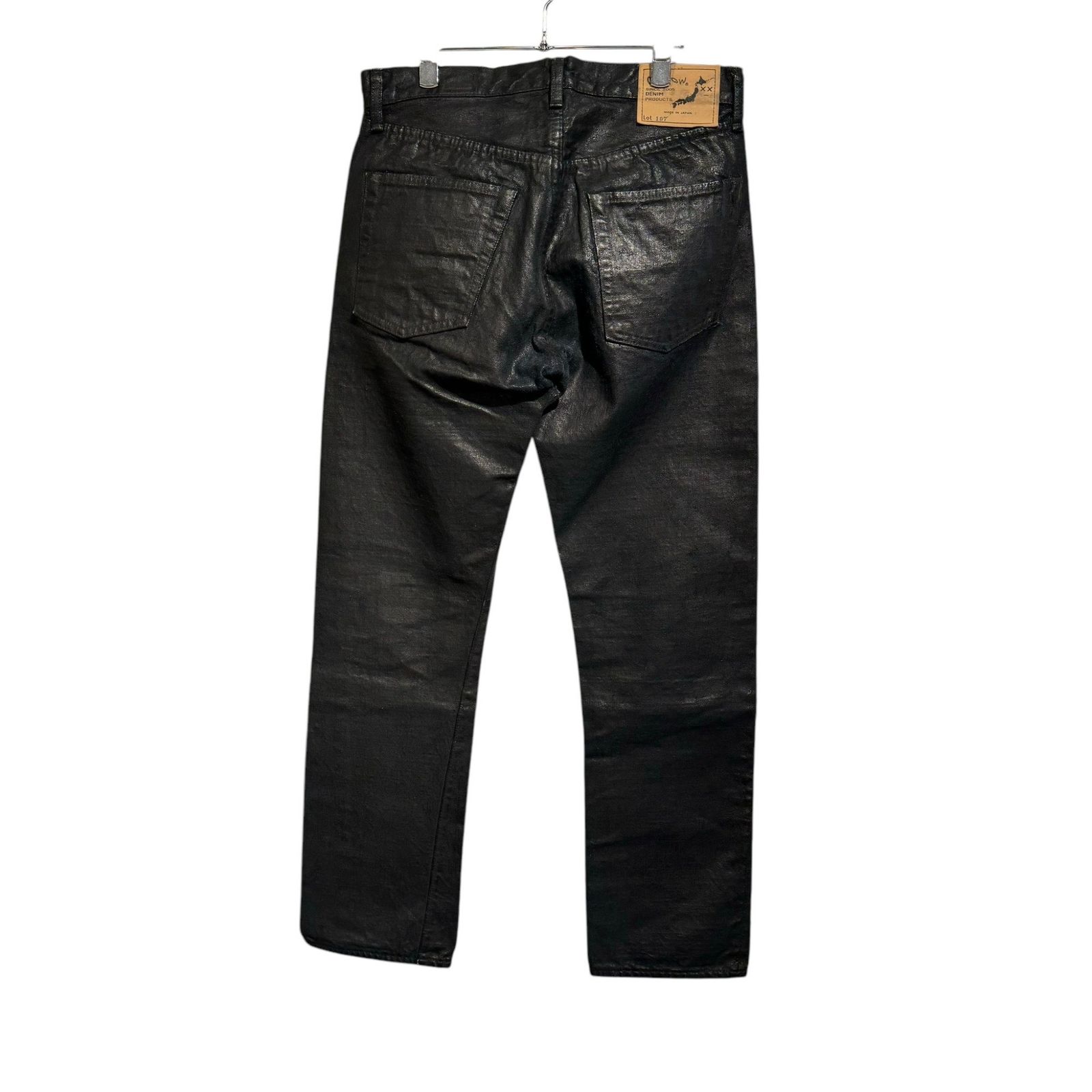 orSlow (オアスロウ) ⑤ LOT 107 Ivy Fit 107 Black Rubber Coating 