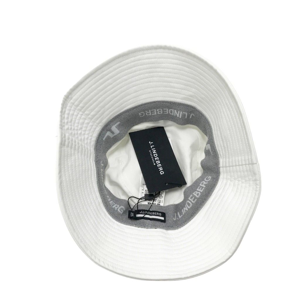 J.LINDEBERG ホワイト バケットハット Tour Bucket Hat / White – J.Lindeberg