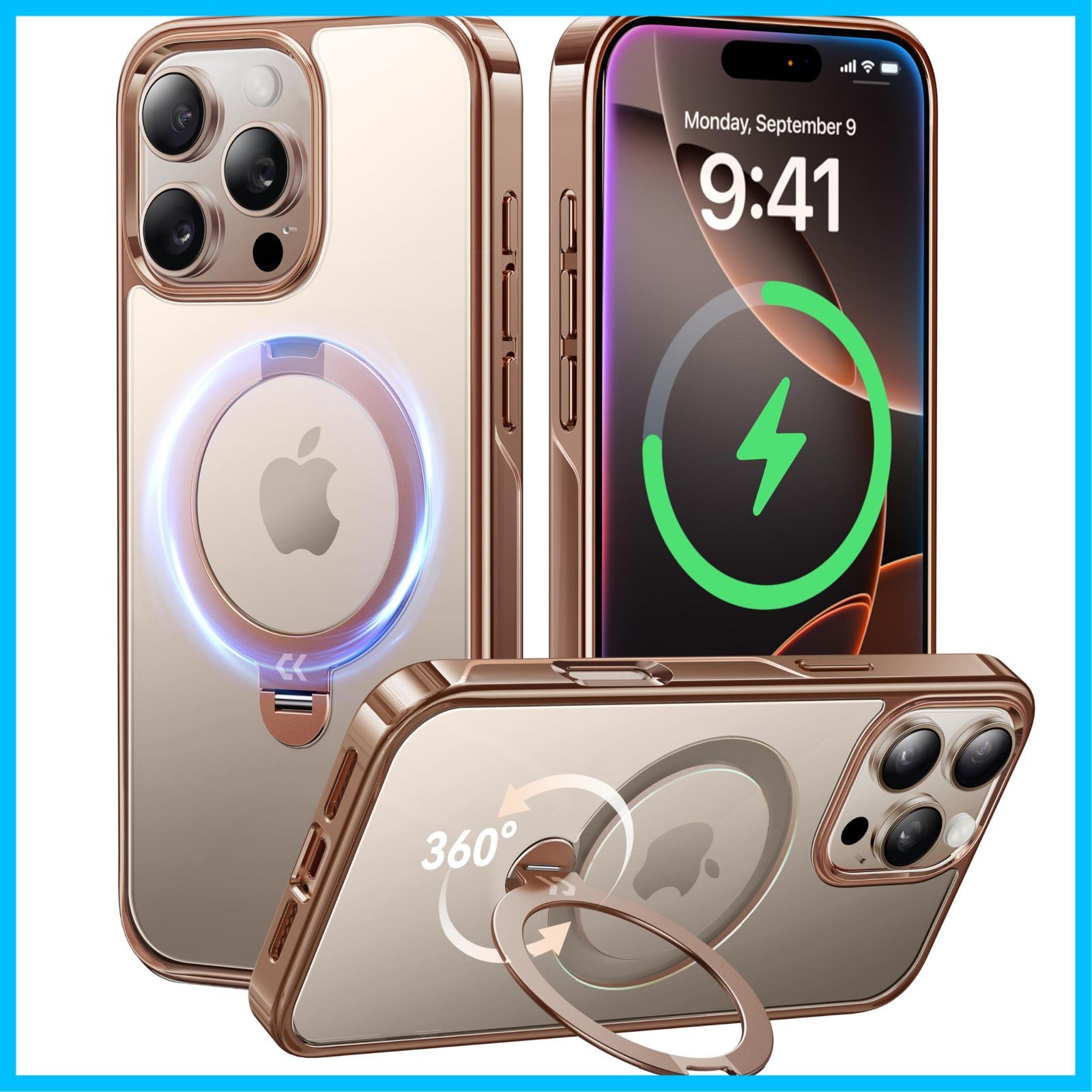 スマートフォン用ハンドグリップ 3通りの使い方 スマホを片手で快適