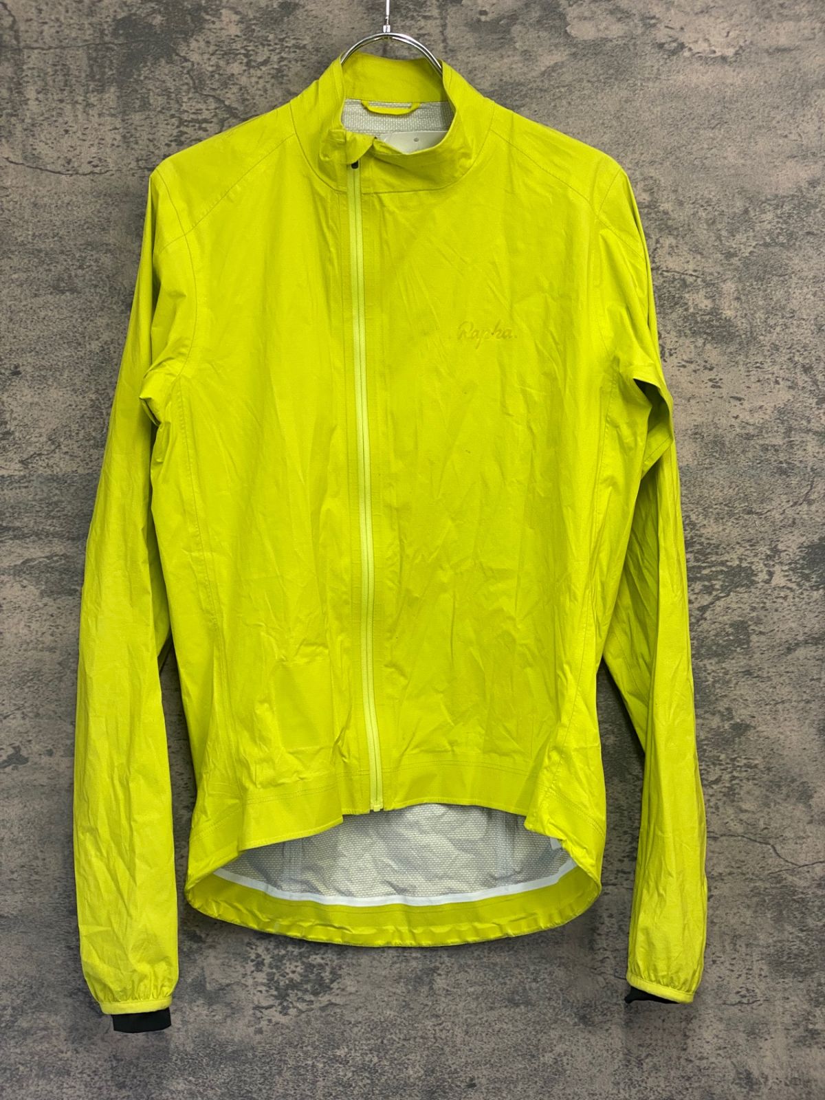 JM823 ラファ Rapha CORE RAIN JACKET 長袖 サイクルレインジャケット ネオンイエロー S