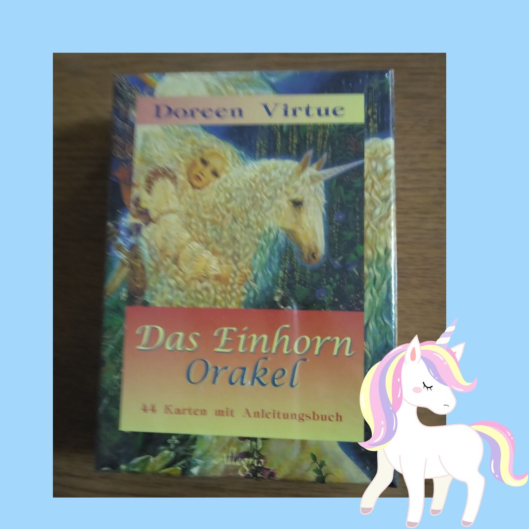 ユニコーンオラクルカード 日本語解説書つき - 健康/医学