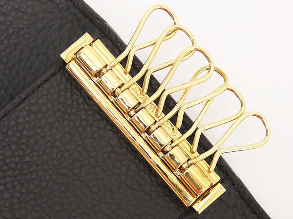 美品 箱付き ルイヴィトン モノグラム ミュルティクレ6連キーケース レザー 未使用】ルイヴィトン LOUIS VUITTON モノグラムアンプラント