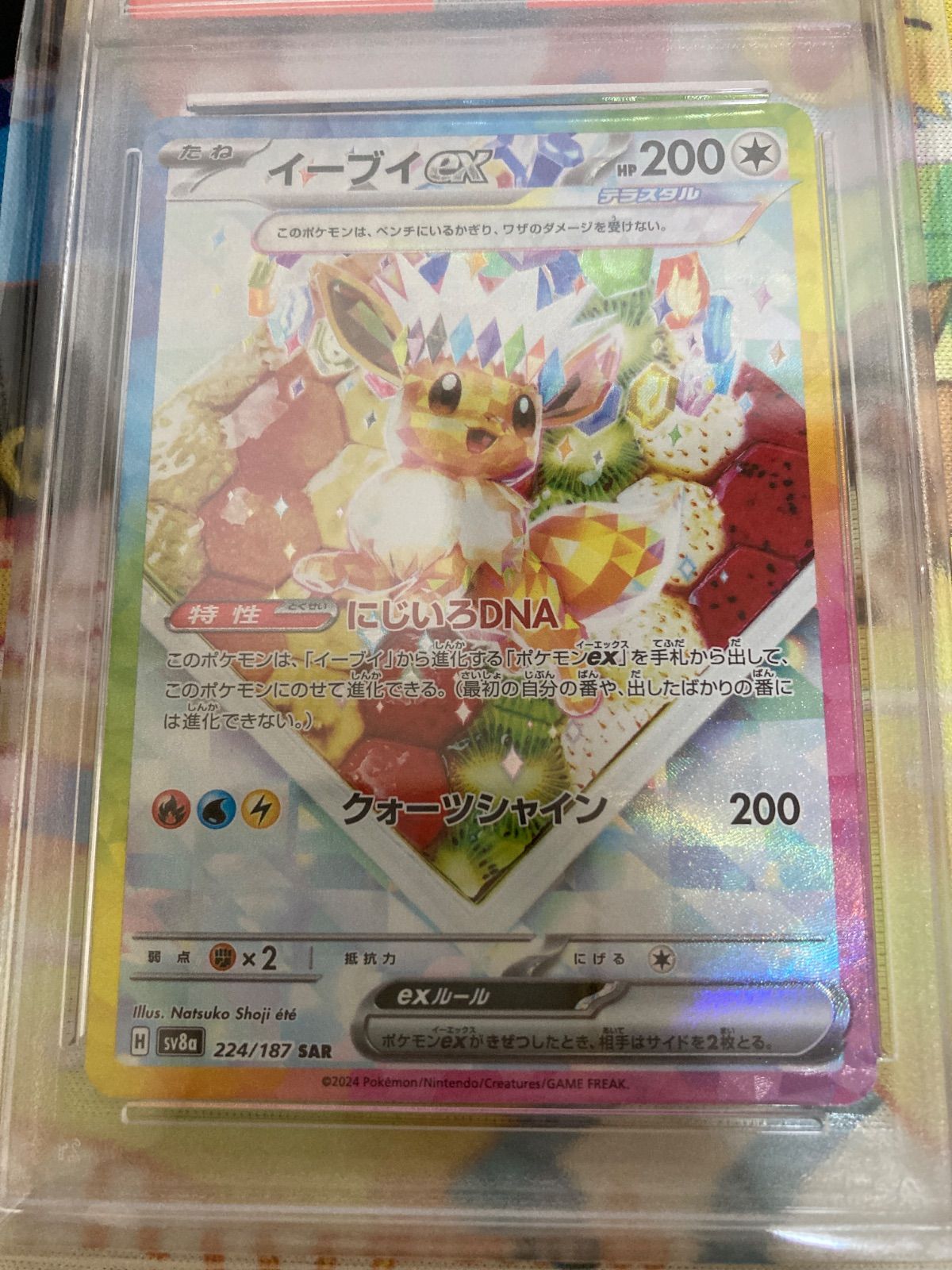 PSA10】 ポケモンカード イーブイex SAR 2枚 連番