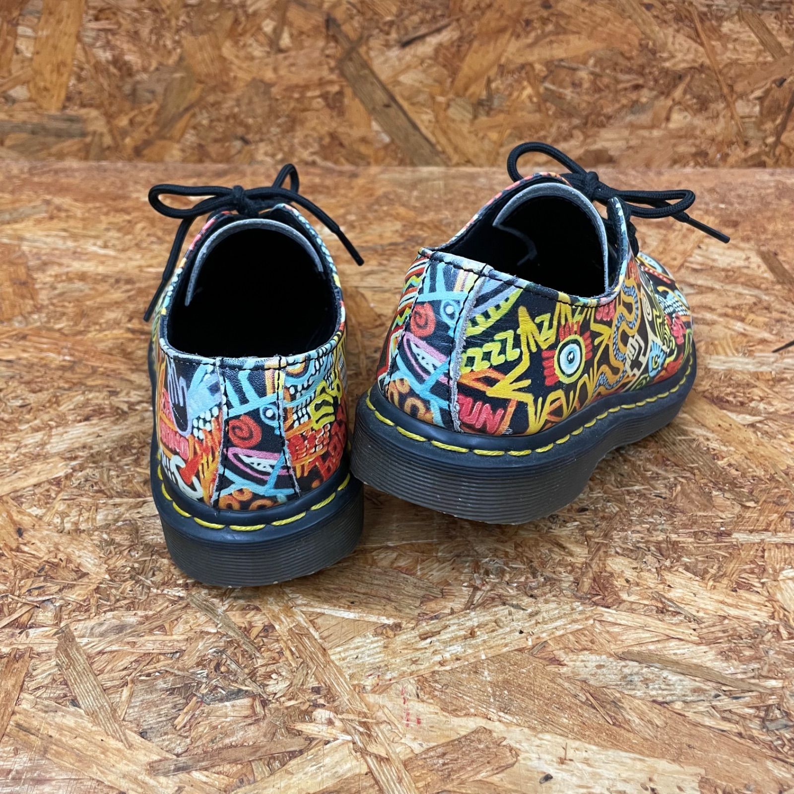 Dr.Martens × MARK WIGAN 3ホール UK4 23.0~23.5cm 総柄 ドクター 