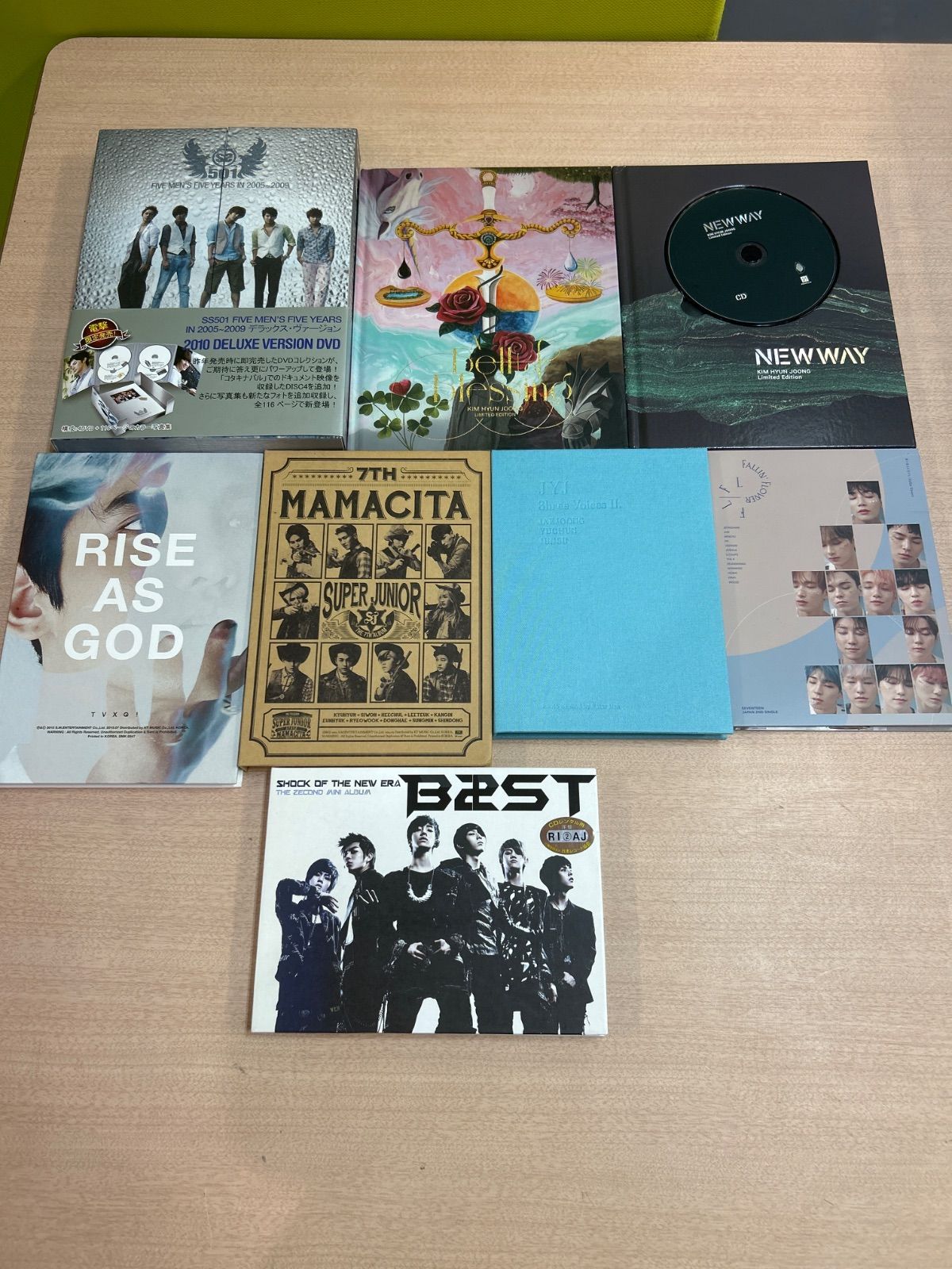 SS501 DVD まとめ売り 中古】韓流アーティストDVD・CDまとめ売り｜SS501・東方神起