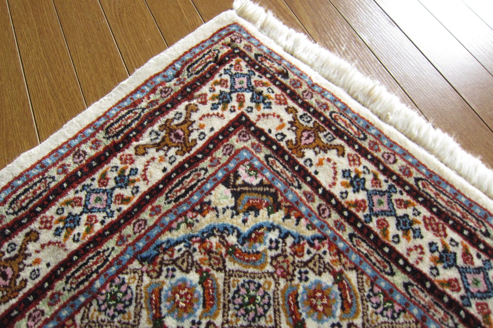 イラン製 ペルシャ絨毯 60㎝×90㎝ 90×60】イラン直輸入☆ムード産