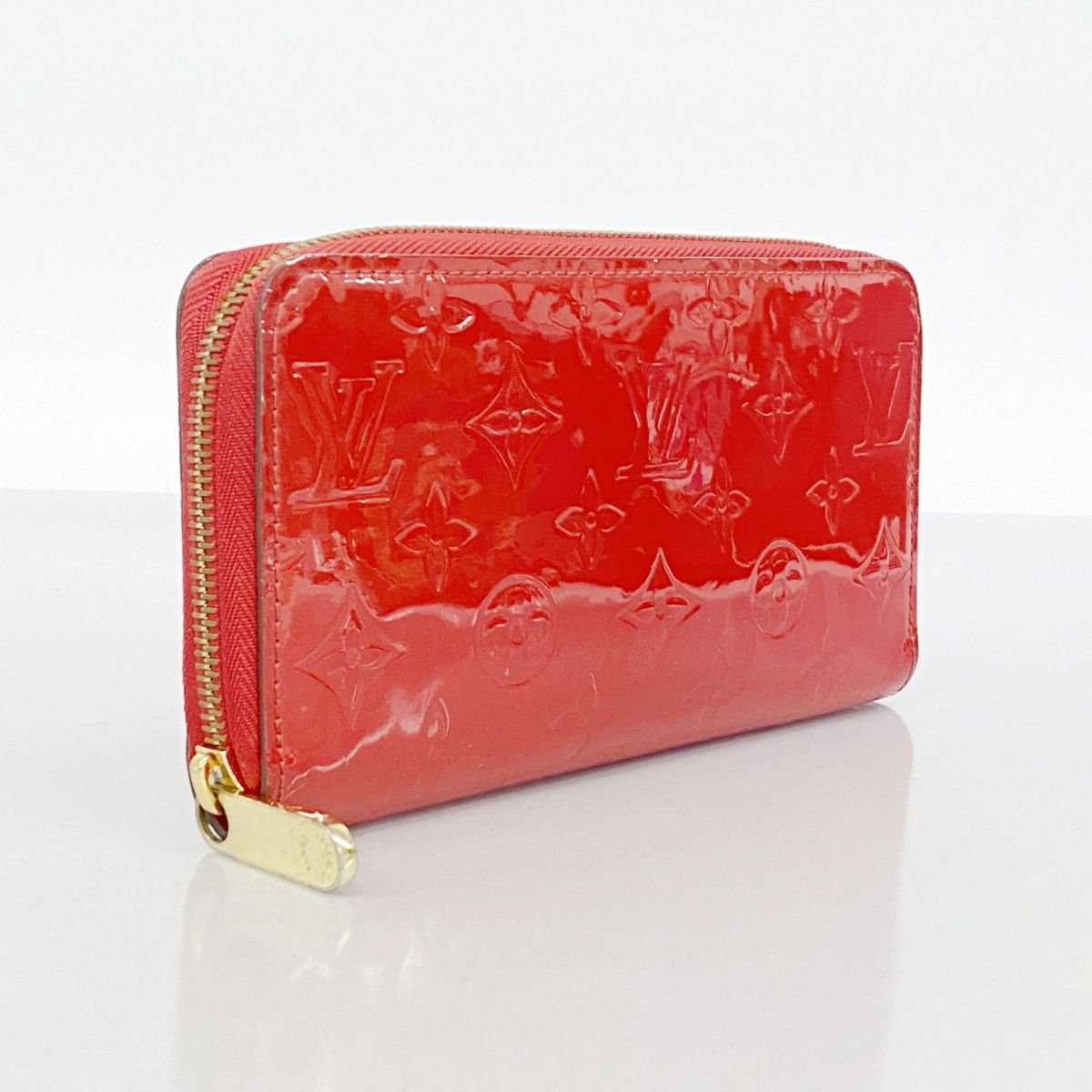 5mc2719 ルイヴィトン 長財布 ヴェルニ ジッピー ウォレット M90200 スリーズ レディース