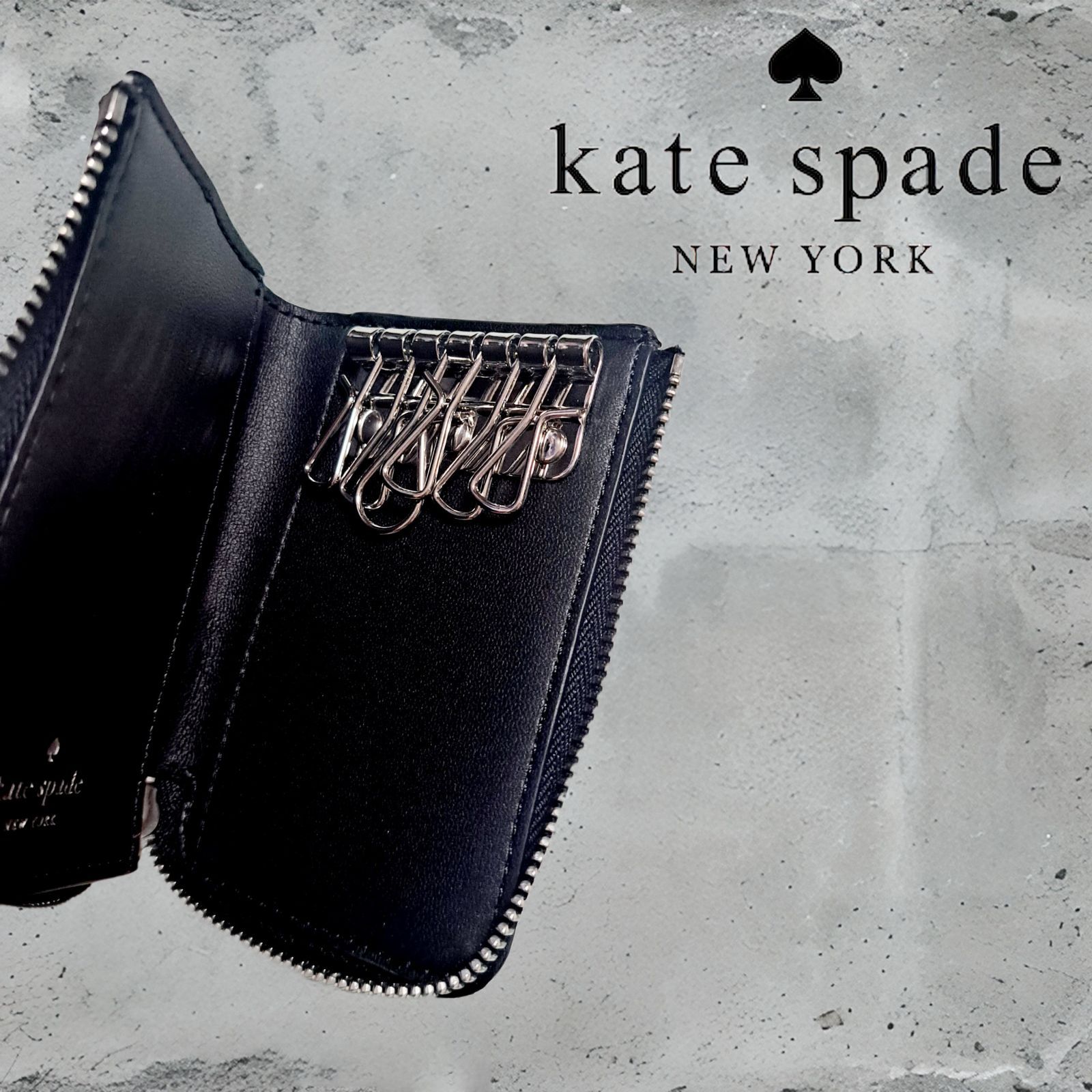 KATE SPADE ケイトスペード キーケース ホワイト K9351