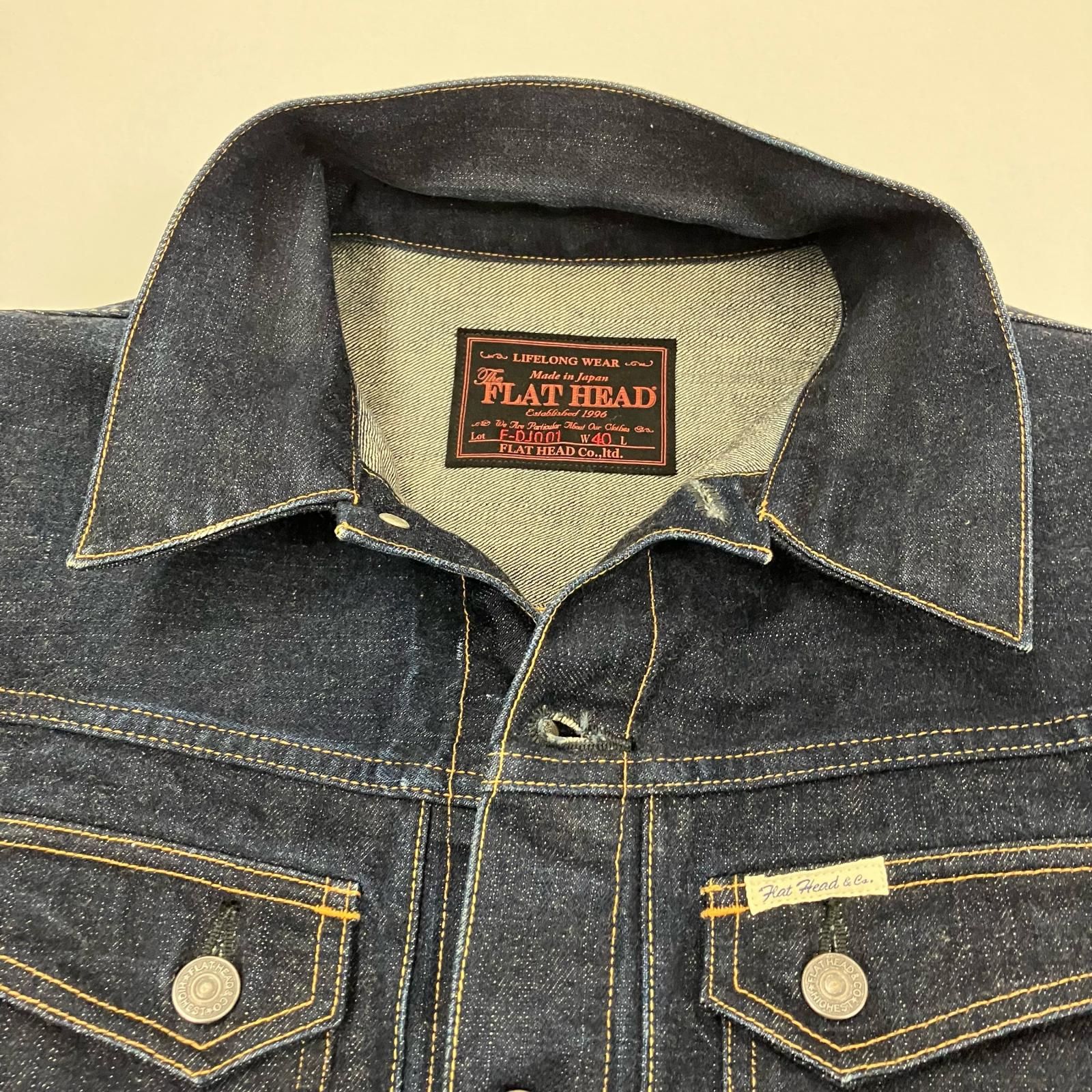 イオン広店】 中古 THE FLAT HEAD | ザフラットヘッド デニム Gジャン 