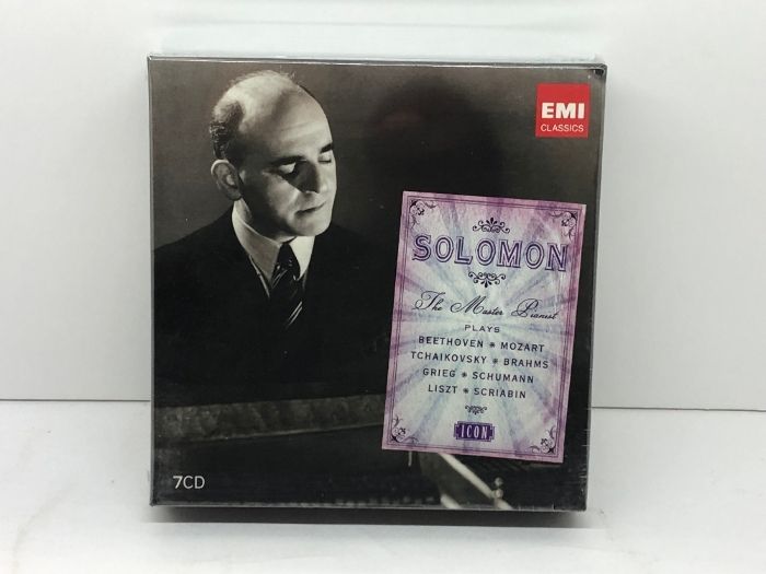 ソロモンEMI録音集 7CD CD ソロモン EMI録音集 Solomon The Master Pianist 未開封 7CD