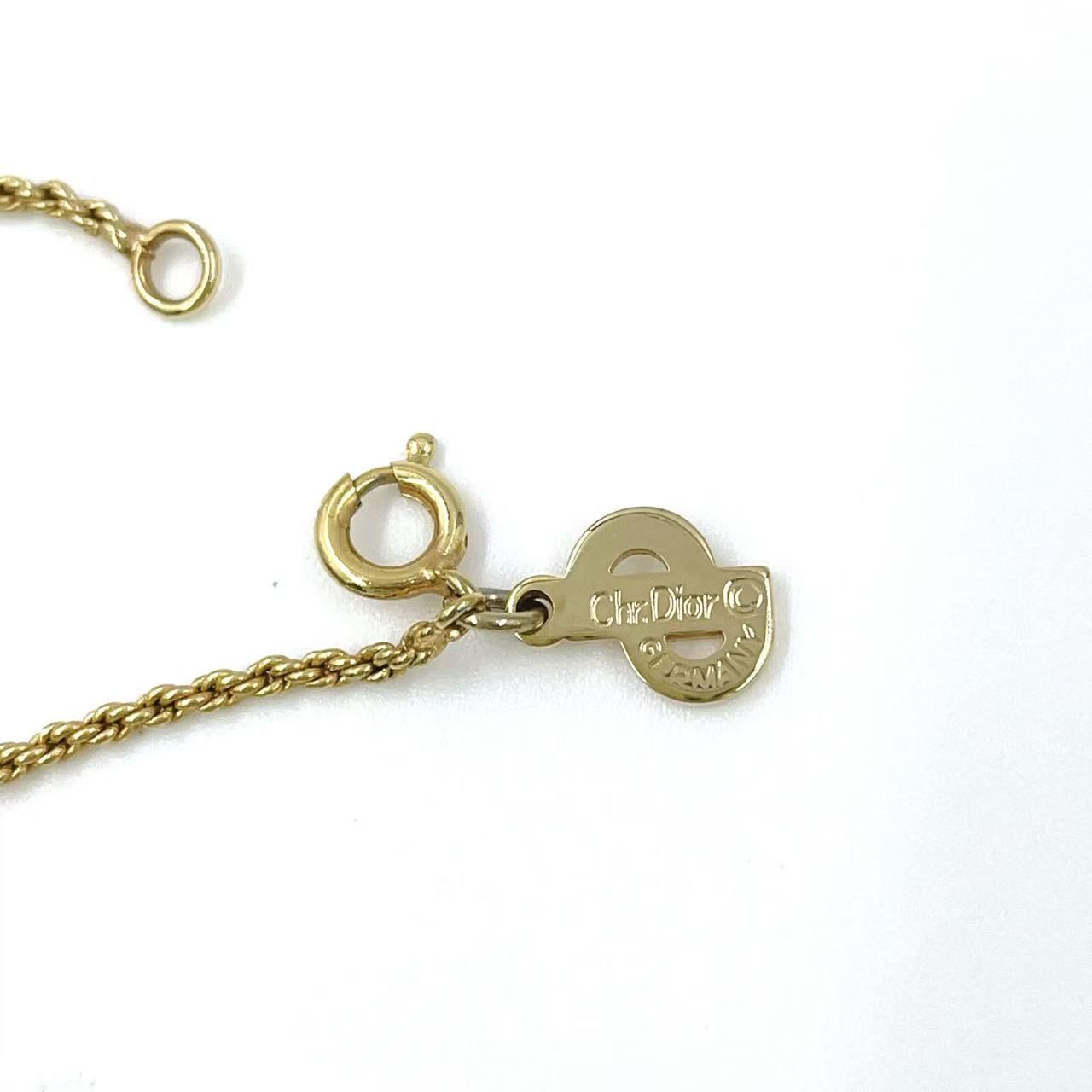 Dior ゴールド 2連ネックレス Dior 2連ネックレス