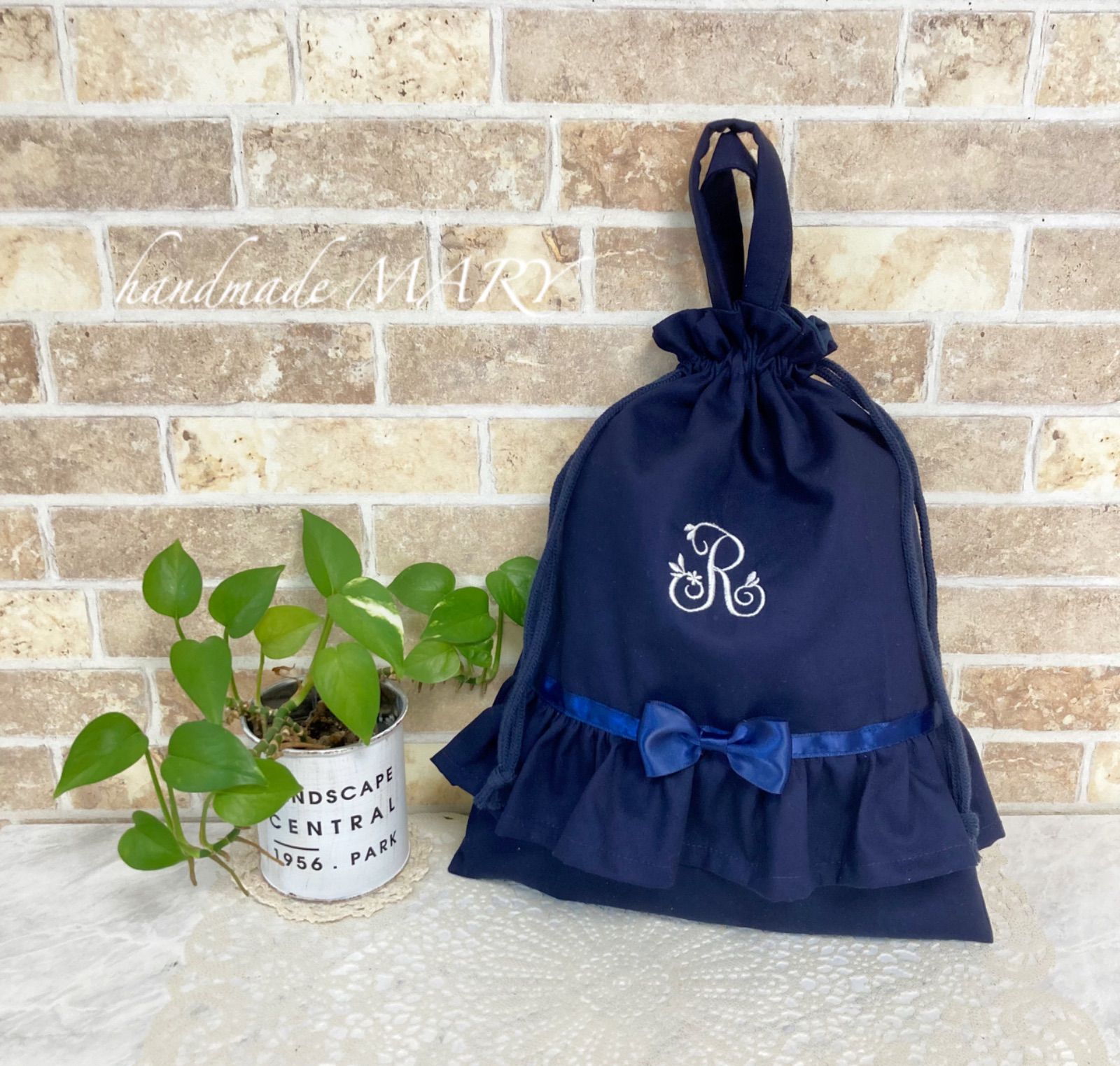 フリルなし 選べる3フォント