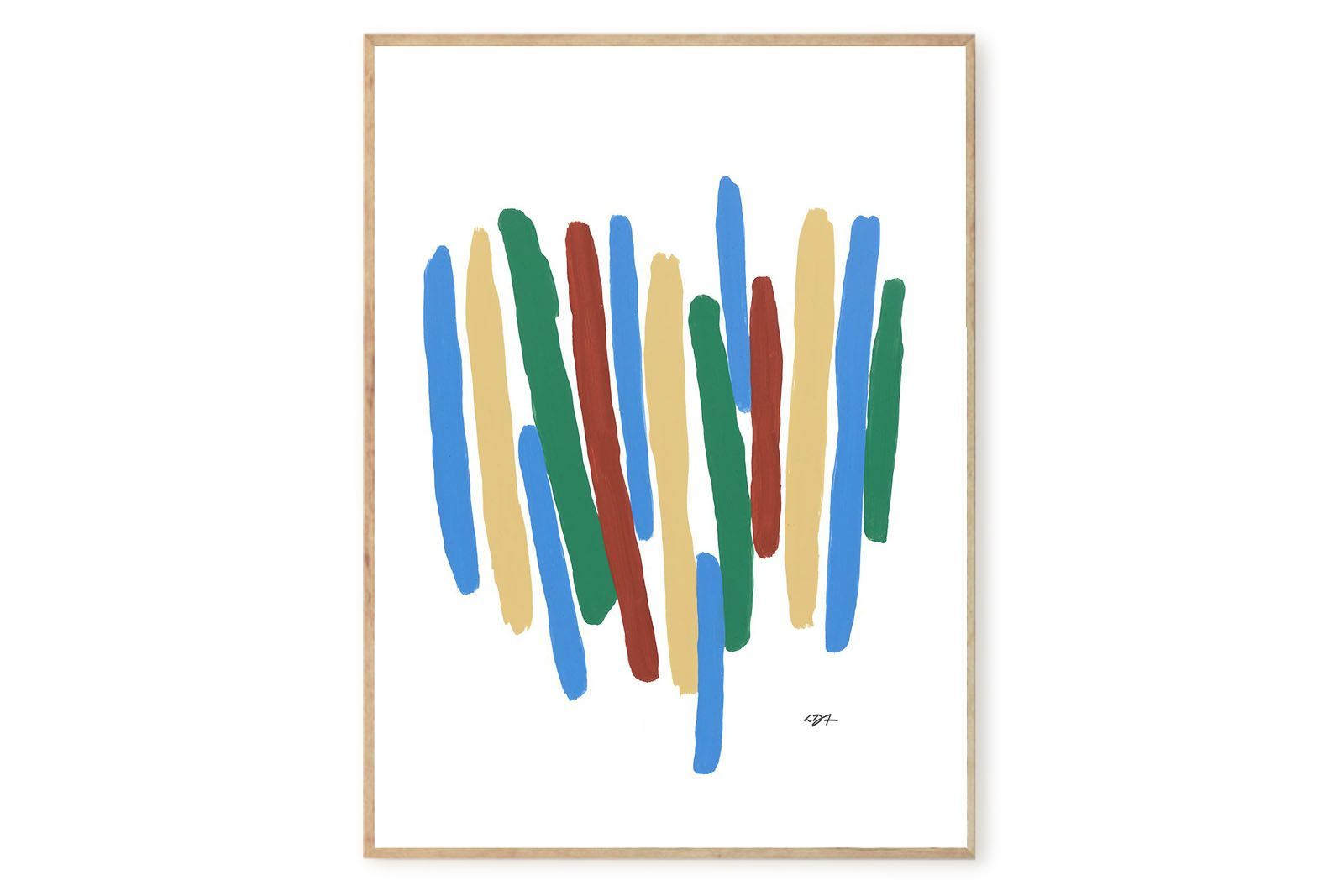 【在庫限り】【再入荷なし】ポスター/アートプリント 50×70cm Bouquet/124x16807-50x70