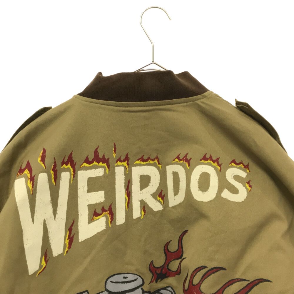 weirdo (ウィアード) 22AW PSYCHO FLAMES UTILITY JACKET サイコ