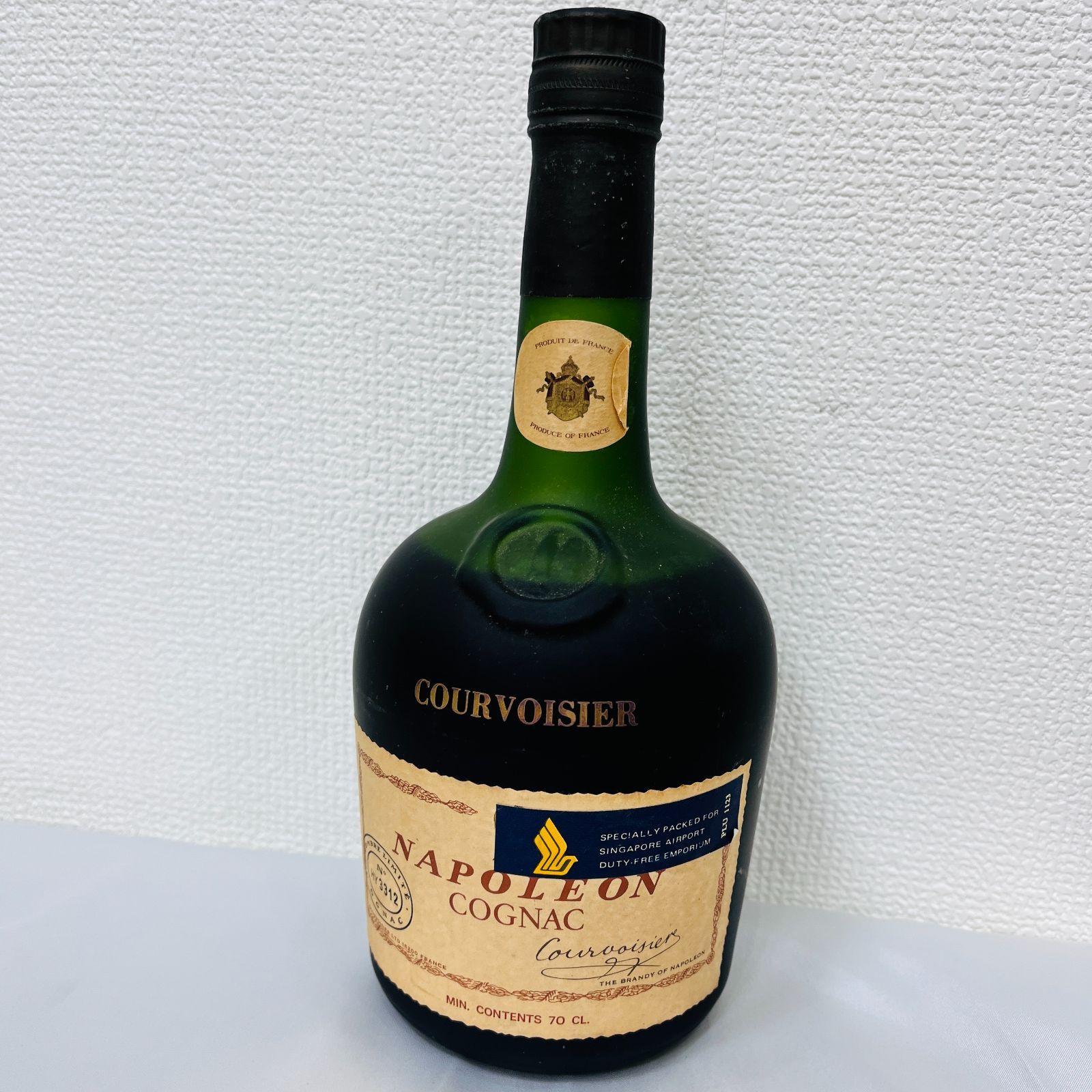 未開封 ナポレオン 生ん COURVOISIER クルボアジェ コニャック 古酒
