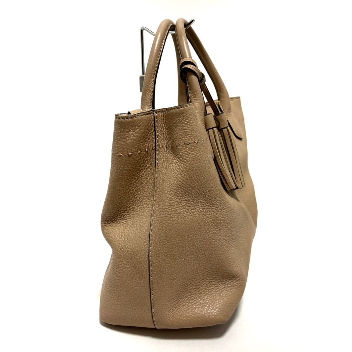 【Tory Burch】トリーバーチ レザートート【美品】 中古・古着通販】TORY BURCH (トリーバーチ) レザートートバッグ
